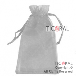 BOLSA PLATA ORGANZA 24X19.5CM HS2629-14 x 1